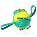 Dog Playing Chewing Toys Happy Dog Foldable Ball